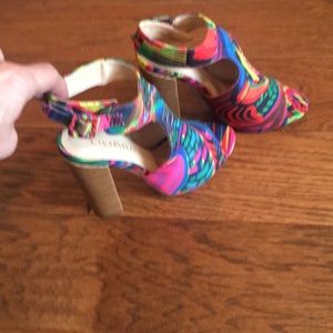 Brand New Multi Color Heels